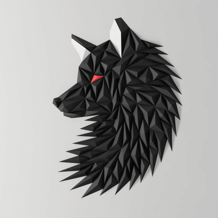 Geometric Wolf - vinterro