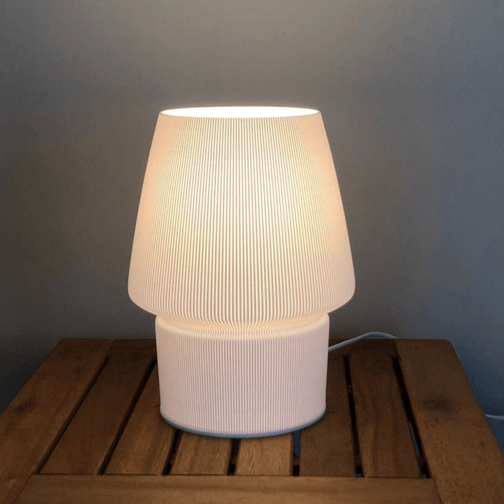 White Masa Aydınlatması - vinterro