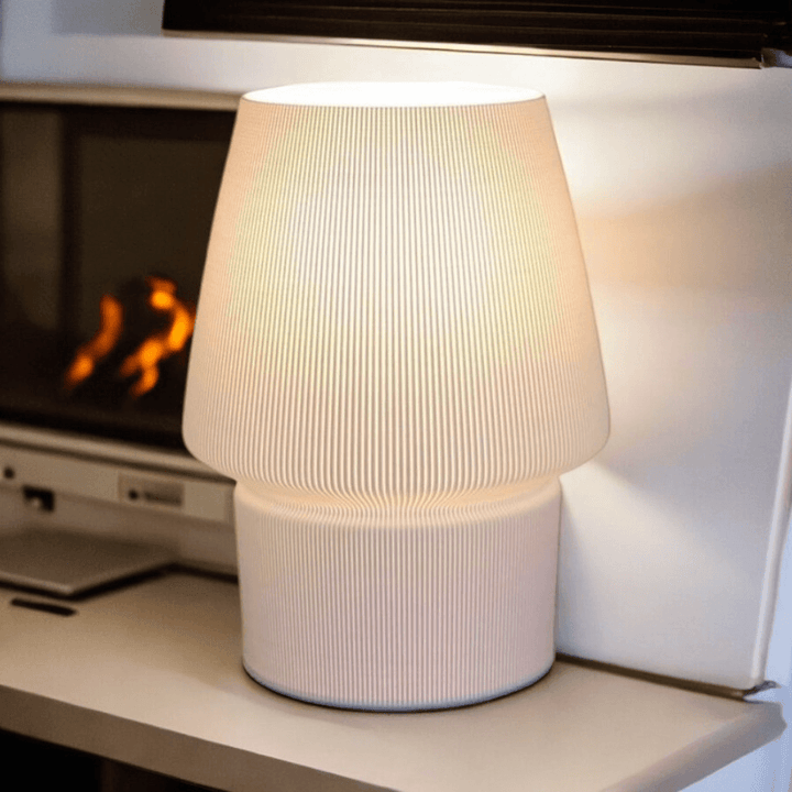 White Masa Aydınlatması - vinterro