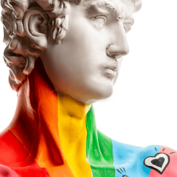 Design David Choose Love Sculpture - vinterro
