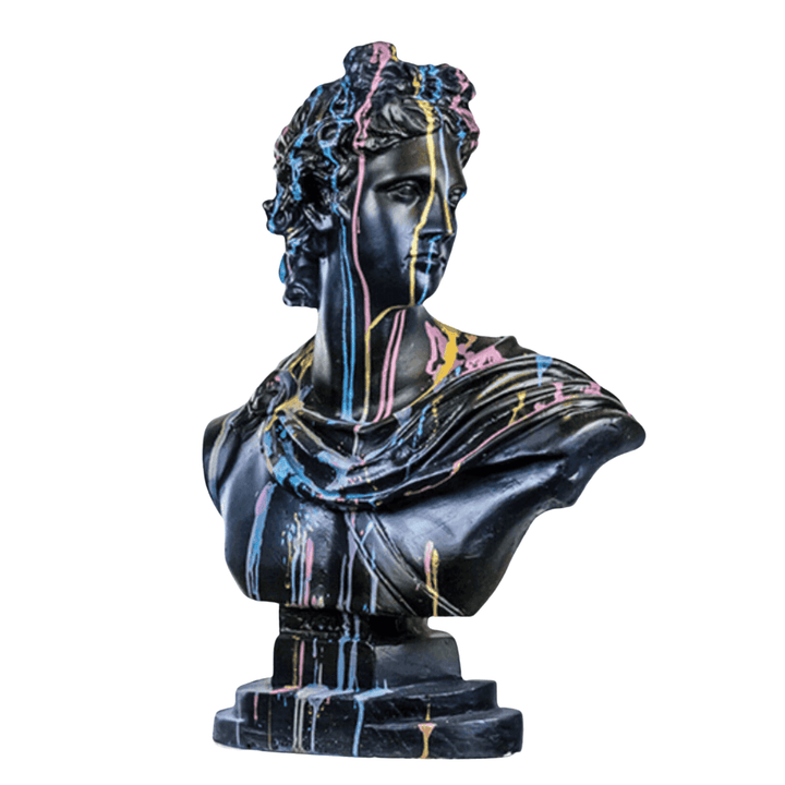 Design Black Colors Apollo Sculpture - vinterro